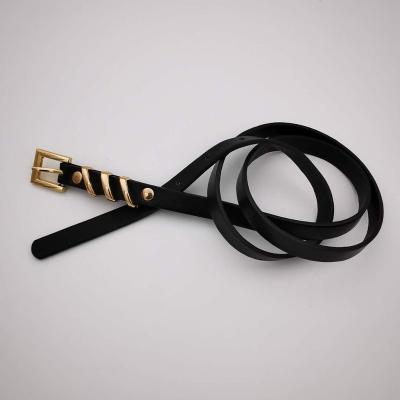 China Women Belt Elegant Women Fashion Hot Popular Wholesale Black Belt for sale