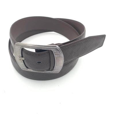 China Mens Belt Wholesale Quality Assurance Brown Style Cheap Mens PU Belt for sale