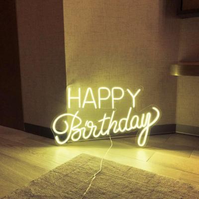 China Stores Happy Birthday Neon Sign for Room Decor | Handmade Neon Sign | Neon for sale