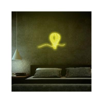 China 2021 Eco-friendly Led Neon Hot Air Balloon Neon Logo Led Decorative Art Custom Neon Wall Lights for sale