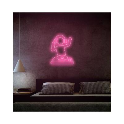 China Eco - Friendly People Shape Sign Acrylic Neon Light Deco Wall Hung for sale