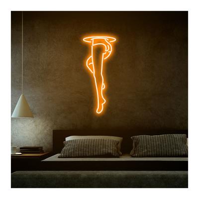 China Eco-friendly Women Leg Neon Led Neon Light for sale