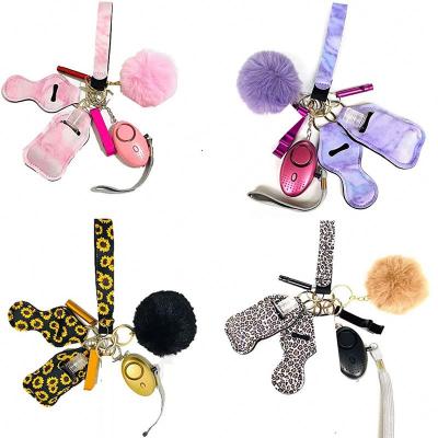 China Portable Women Shell Stick China Defense Swiss Tazer Alarm Self-defense Key Chain Accessories Security and Personal Protection Set for sale