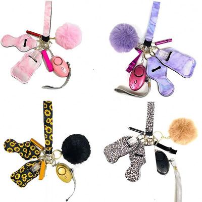 China Portable Multifunctional Self Defense Key Chain Defense Set For Women for sale