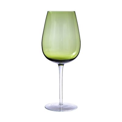 China High Quality Classic Transport Elegent Solid Color Wine Glasses Tumbler Tableware for sale