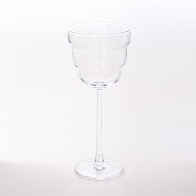 China Creative Transportation Factory Wholesale Customize High Quality Lead Free Crystal Glass Flute Champagne Wine Glass for sale