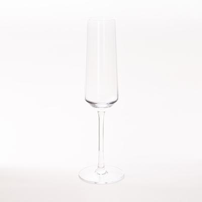 China Crystal Glass Flute Meeting Hotel Popular Lead Free High Quality Transparent for sale