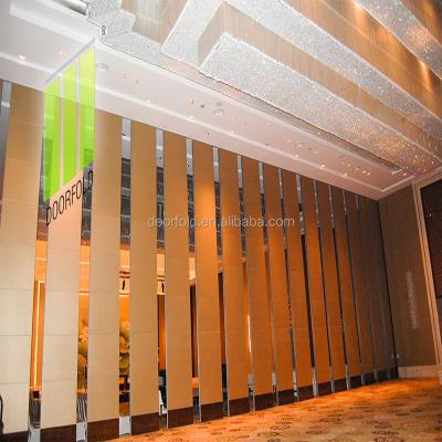 China Commercial Furniture Functional Partition Wall For Hotel Functional Wall For Banquet Hall for sale