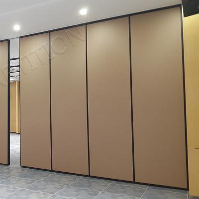 China Good Quality Traditional Commercial Hotel Room Office Sliding Partition Soundproof Conference Room Operate Panel Movable Wall Sliding Door for sale