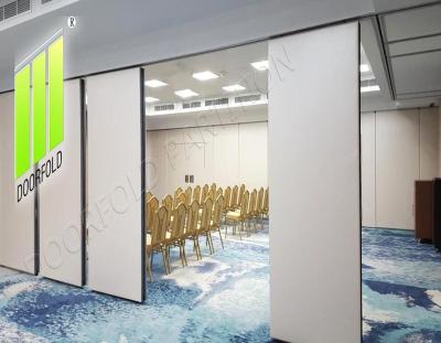 China Commercial type furniture china supplier doorfold partition wall DF-100 floor to ceiling partition wall for meeting room folding partitions for sale