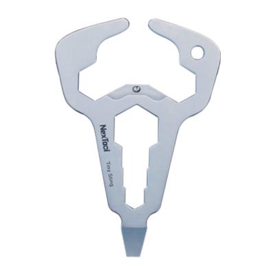 China Tiny EDC Tool NEXTOOL KT5008B Sting Keychain Multi Tool Card with Bottle Opener Screwdrivers for sale