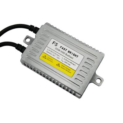 China High Quality 55W HID Slim Ballast Fast Bright Quick Start Ballast F5 for Vehicle Xenon headlights spares for sale