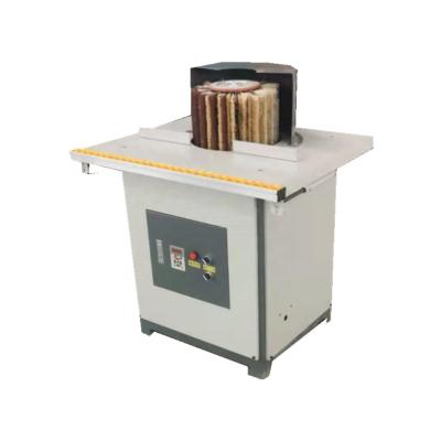 China Building Material Shops Manual Vertical Brush Machine Drum Sander Polishing Machine Electric Lifting Cabinet Door Edge Sander for sale