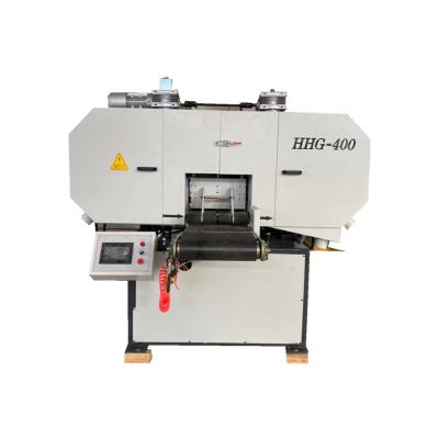 China Automatic Horizontal Band Saw Machine HHG-400 Horizontal Band Saw Machine For Lumber Cutting for sale