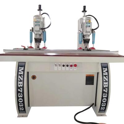 China Chinese Woodworking Machinery Double Head Woodworking Hinge Drilling Machine for sale