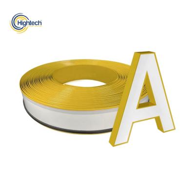 China Different style tech channel letter channelume strips bent wirh edge and sponge side for sale