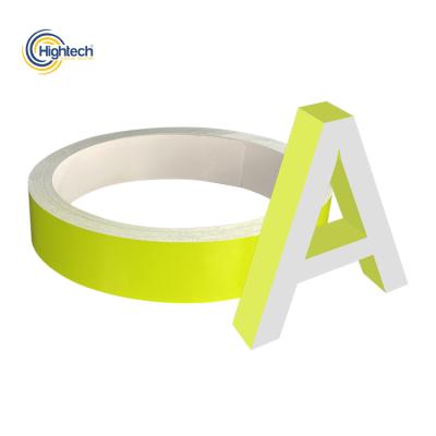 China Flat Aluminum Strips Soft And Easy Work Letter Sign Flat Aluminum Strip 4/5/6/7/8/9/10cm for sale