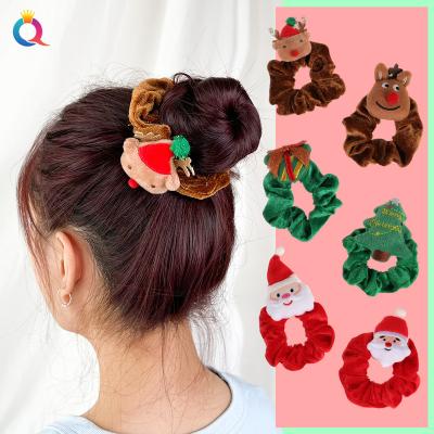 China Elastic Hair Ties for women DIANXIANG 2022 wholesale Christmas gifts hair for women scrunchies elastic hair bands Elastic Hair Ties for girls for sale