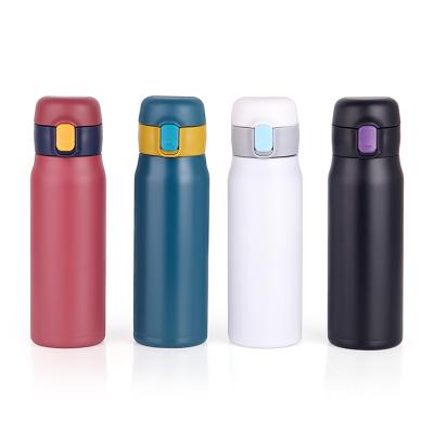 China PORTABLE BPA Free 18/8 Stainless Steel Vacuum Double Wall One Touch Bottle Thermos Bottle for sale