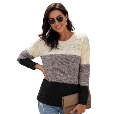 China New Anti-Wrinkle Hot Selling Comfortable Knit Long Sleeve O Neck Sweater Women Set Women Sweater Set For Autumn And Winter for sale