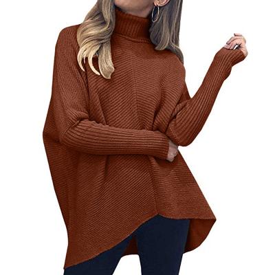 China New Style Wholesale Price Anti-Wrinkle Cashmere Top Women Sweaters 100% Neck Loose Plus Size Knitted Sweater for sale