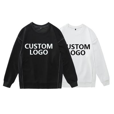 China New Cotton Crewneck Sweater Breathable Oversize Custom Embroidery Thick Hooded Sweatshirt for sale