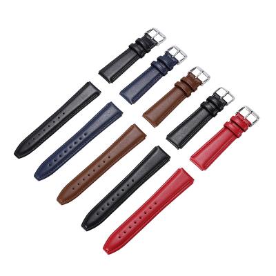 China 18mm Genuine Leather Leather Watch Band For Huawei b5 Smart Watch for sale