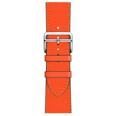 China Luxury New Arrival Genuine Leather Watch Strap For Apple Watch Band for sale