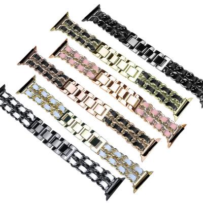 China Fanshion Hot Selling Stainless Steel Strap Watch Band for Apple Watch Band 6 5 4 3 2 1 for sale