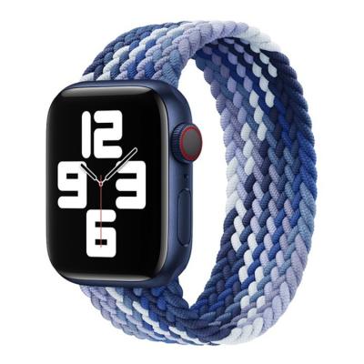 China Fanshion Colorful Braided Nylon Watchband for Apple Watch 38mm 42mm for sale