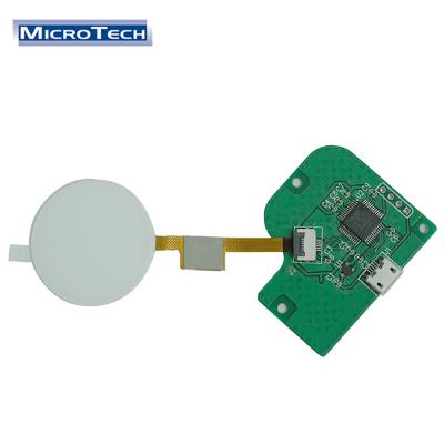 China Industrial application FT3267 G+F 1.44 inch round gesture recognition touch screen with control board for smart industrial application display for sale