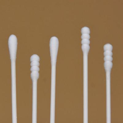 China Uniform Hot Selling White Round Spiral Head For Squeeze Acne Disposable Paper Stick For Cotton Pads Cleansing Swab Cotton for sale