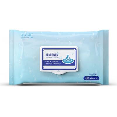 China Ultra Hot Sales Cleaning Factory Based Baby Wipes 100% Plastic Wet Wipes 99% Biodegradable And Compostable Ingredients 0% Factory Based for sale