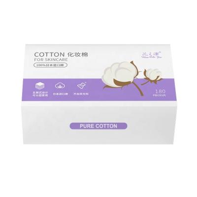 China Best Selling Products Custom Size Face Relief No Pile Eye Removal Disposable Cotton Pad Â ± 6cm for sale