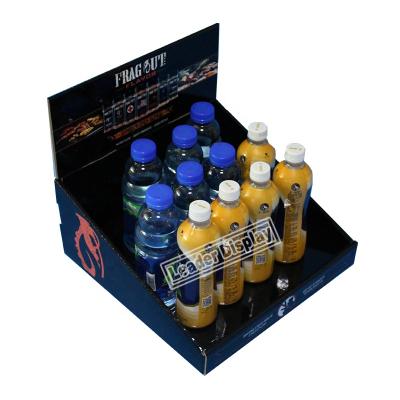 China For Product Sales Promotion China Manufacturer Professional Retailing Cardboard Beverage Display Rack Boxes For Energy Drinks for sale