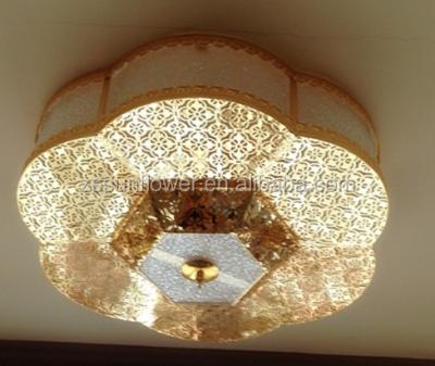 China Modern Suspended Wrought Iron Ceiling Lamp for Islamic Decoration Ceiling Lighting for sale