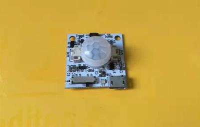 China USB Charge Human Sensor Module , Wardrobe Pir Motion Detector Sensor Module for sale