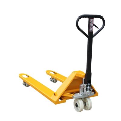 China Strong Hand Pallet Jack Transpallet 1-10T Casting Integral Pump for sale