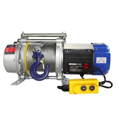 China Construction Material Stores 750kg 1000kg 2000kg Electric Hoist With 220v Or 380v for sale