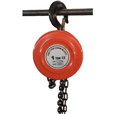 China 1ton 2ton 3ton 5ton 10ton 3meters round high quality hand manual chain pulley block with TUV certificate for sale