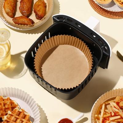 China Other Wholesale High Temperature Air Fryer Non-Stick Waterproof Parchment Kitchen Baking Parchment Disposable Food Grade Paper Liner for sale