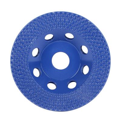 China Raizi Paint Liners 5 Inch Spike Cup Grinding Wheel Disc For Removing Epoxy Adhesive Residue for sale