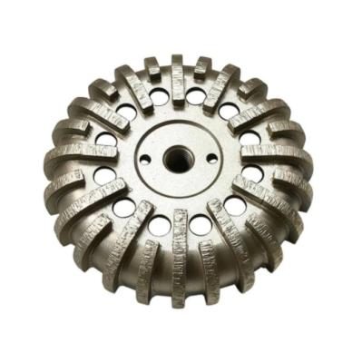 China Raizi 7 Inch Terrco Diamond Radius Cove Grinding Wheels Grinding Discs For Concrete for sale