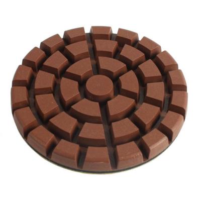 China Raizi High Performance 3 Inch Transitional Copper Polishing Pads For Concrete Floor for sale