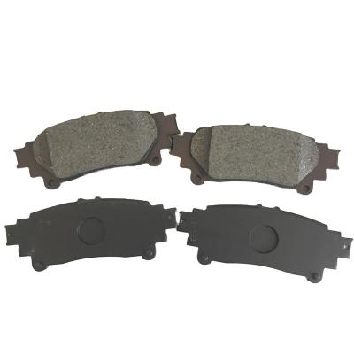 China High Temperature Resistance For RX350 Sienna Highlander Rear Wheel Semi Metal 60000KM Ceramic Brake Pads 04466-48130 04466-0E010 D1391 GDB3497 for sale