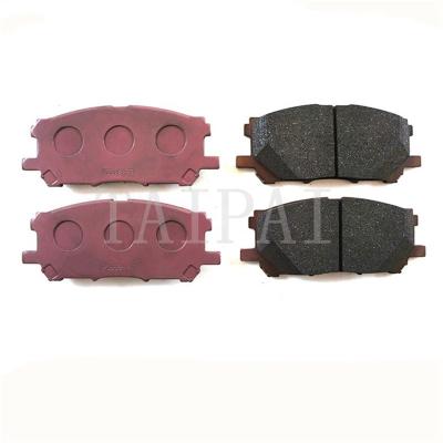 China High Quality High Temperature Resistance 50000 Kilometers Brake Long Life D1005 Semi-Metal A-687WK GDB3338 04465-48100 Front Disc Pad Pad For TOYOTA LEXUS for sale