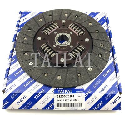 China Auto Transmission Parts High Quality TAIPAI Brand Factory Price Clutch Disc Supplier Than Clutch Plate 31250-26181 For Toyota Camry RAV4 for sale