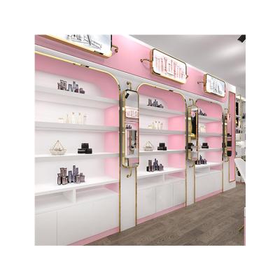 China Display Products To Attract Customers And Promot Sales Kainice OEM Cosmetic Highlighter Cosmetic Display Rack Display Rack For Retail for sale