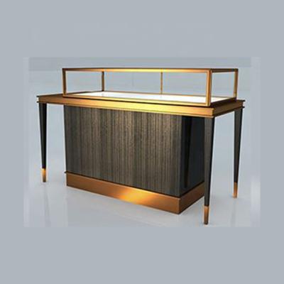 China High quality display massage display table cabinet and showcase for jewelry store decorations with lights for sale