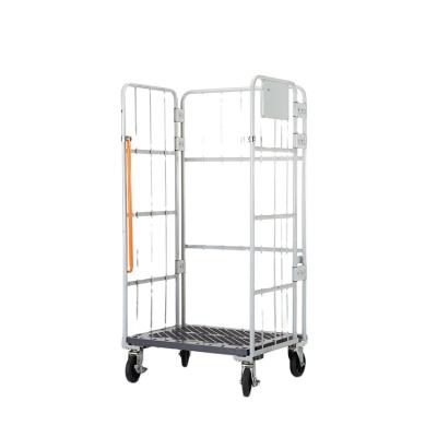 China Moving Objects Hot Sale Foldable Logistic Storage Rack China Carbon Steel High Quality Metal Logistics Storage Trolley for sale